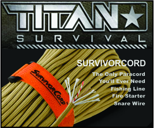 Titan Survival — Cordage, Emergency Kits & Survival Tools